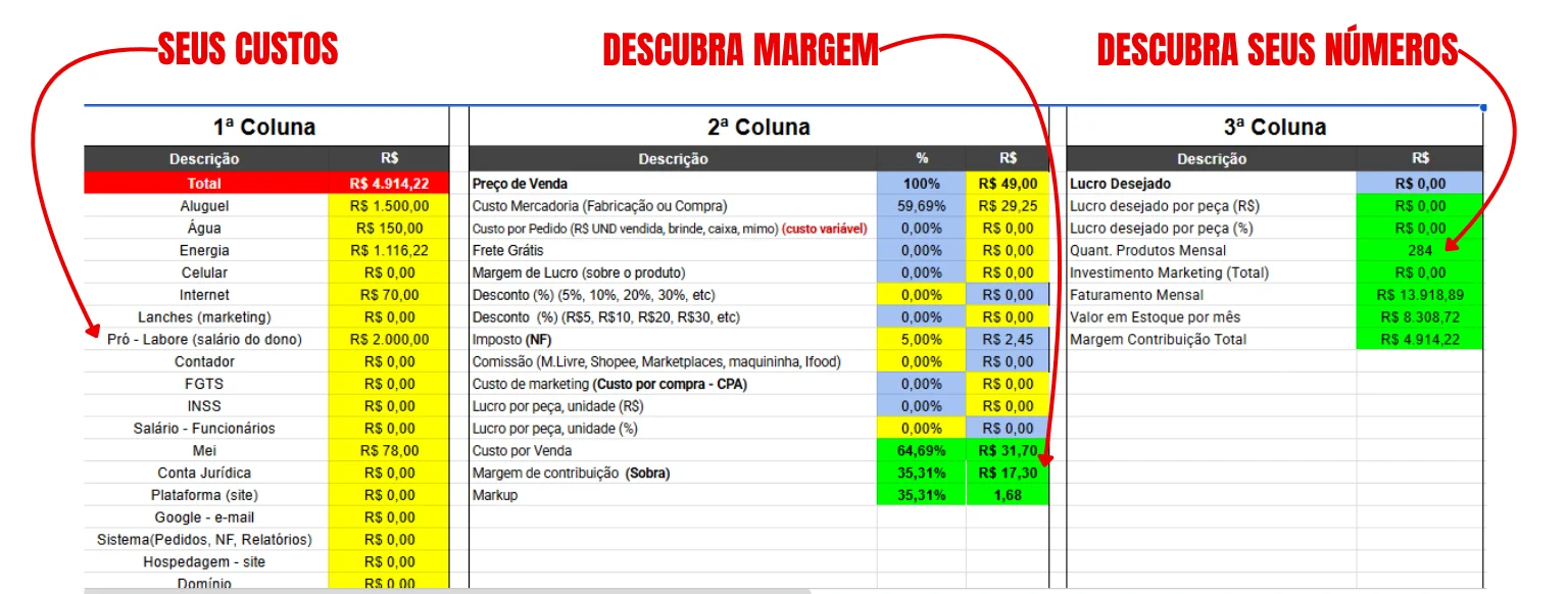 Planilha do Poder + Curso em Vídeo — imagem 2